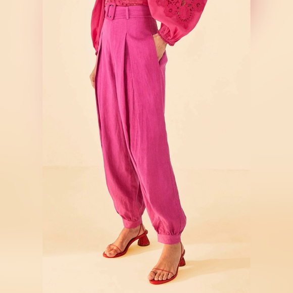 FARM Rio Pink Pants - Picture 2 of 7